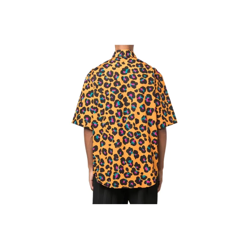 VERSACE Shirts Men Orange-1