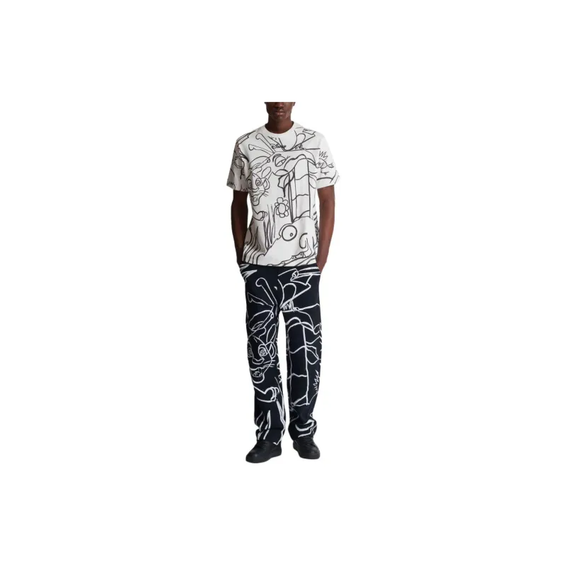 BALMAIN X Disney Graphic print T shirt-1