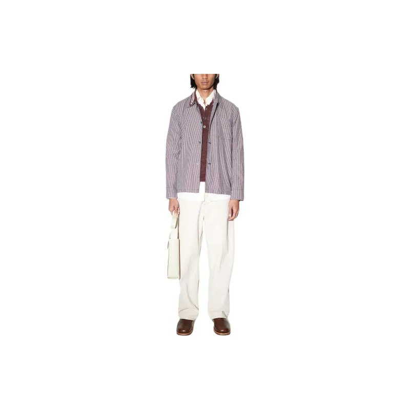 OUR LEGACY Box Checked Long Sleeved Shirt-1