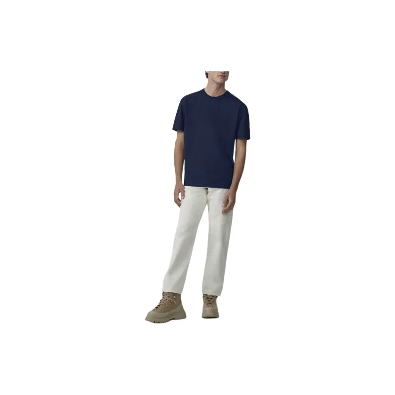 Canada Goose T Shirt Men's Marine Blue-2