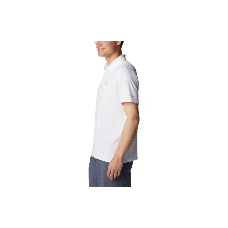 Columbia Hike Polo Shirts Men White-1