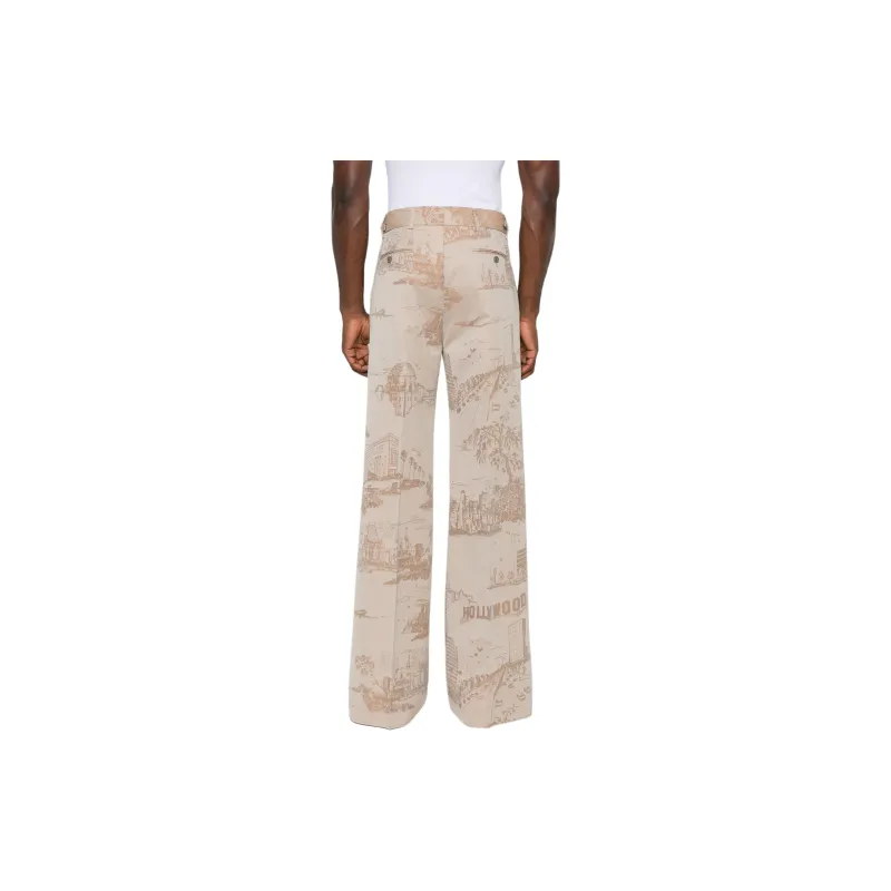 AMIRI FW24 Casual Pants Men's Light Brown-3