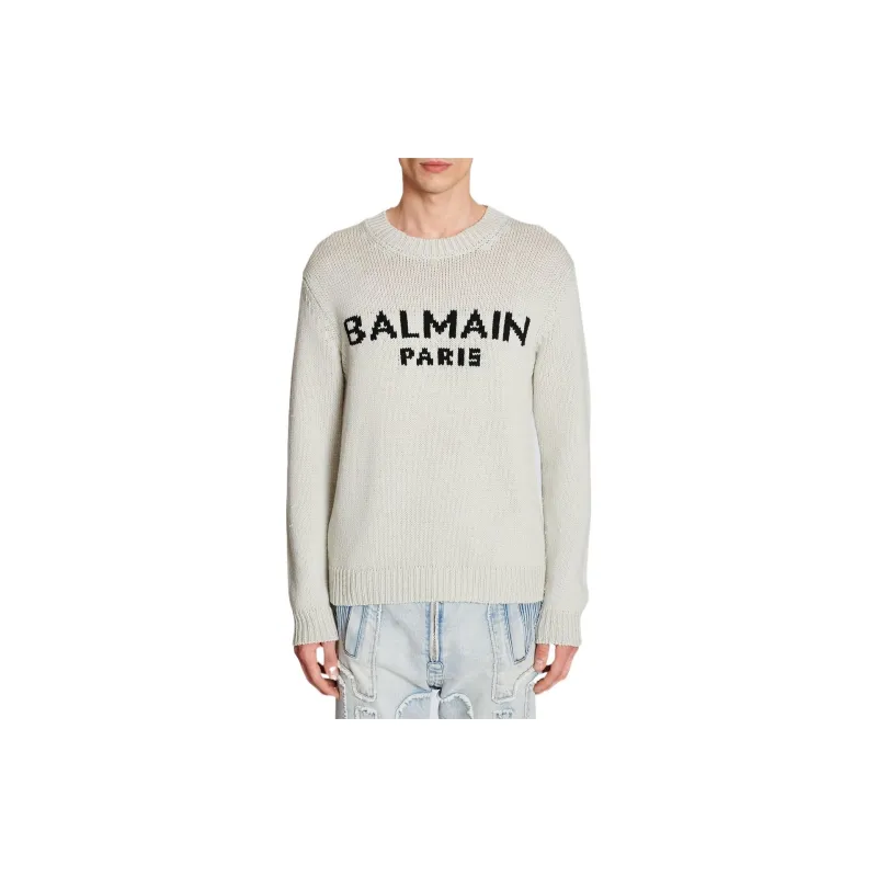 BALMAIN Sweaters Men Gray-3