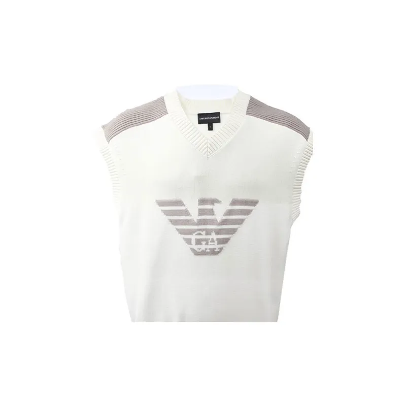 EMPORIO ARMANI SS24 Tank Tops Men's Ecru-6