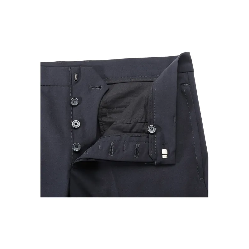 EMPORIO ARMANI Suit Trouser Men's Black Blue-6
