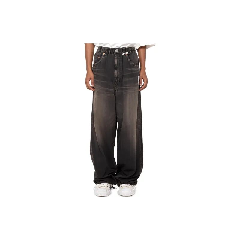 Maison Mihara Yasuhiro Washed Wide leg Jeans-4