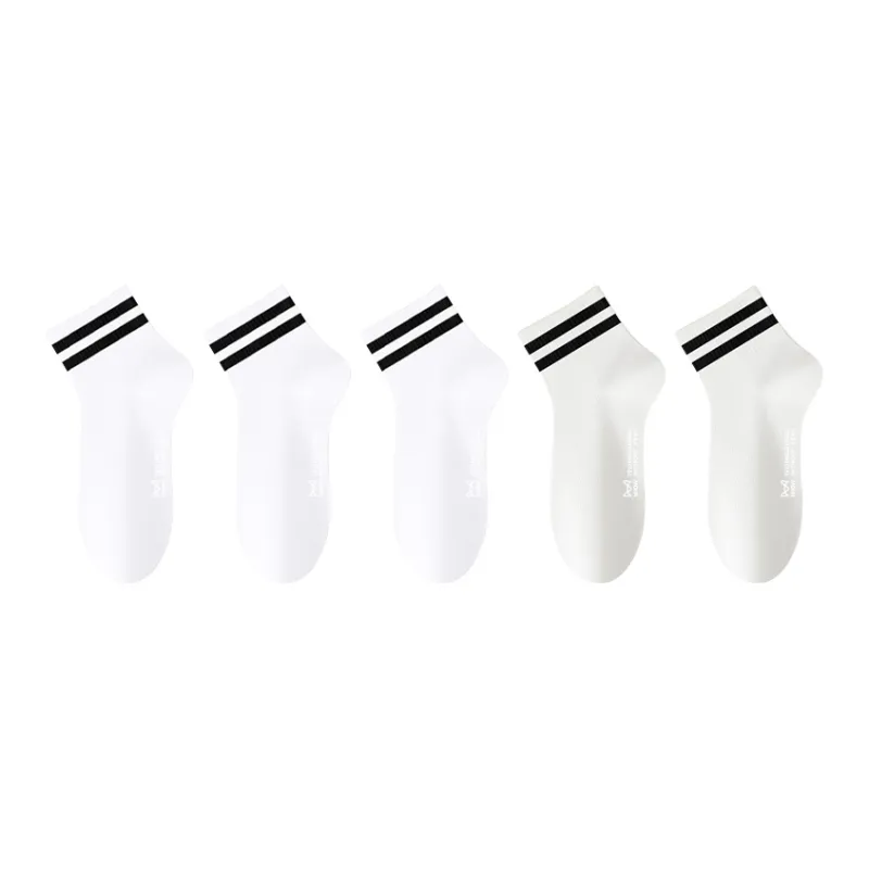 MIIOW Mid Calf Socks Women's 5 Pack-10