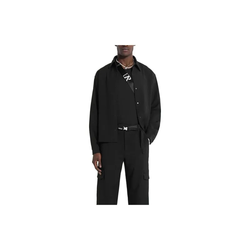 REPRESENT Initials embroidered Long sleeve Shirt-1