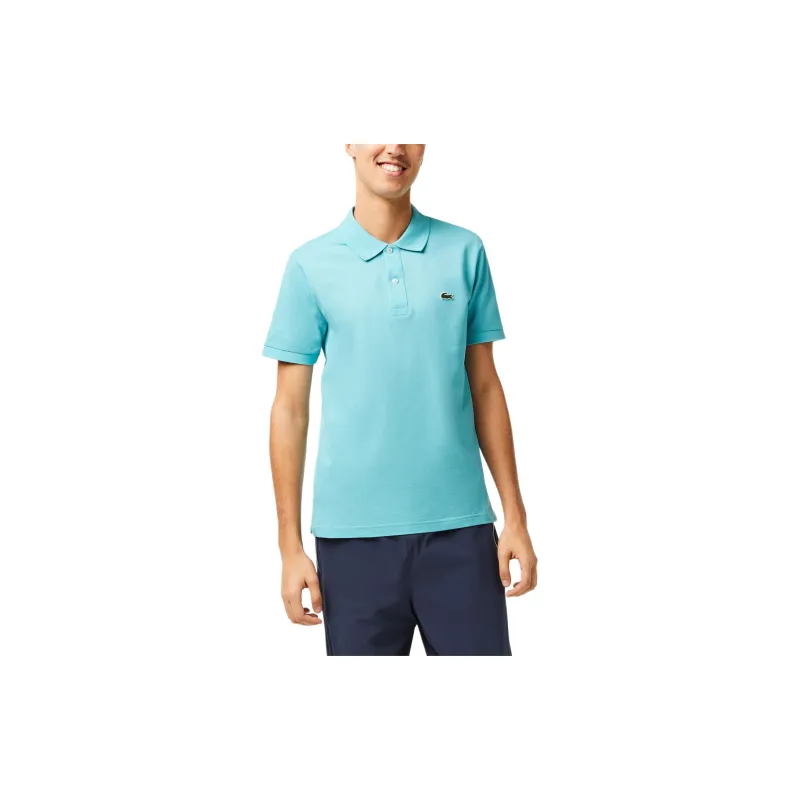 LACOSTE Polo Shirt Men's Turquoise-1