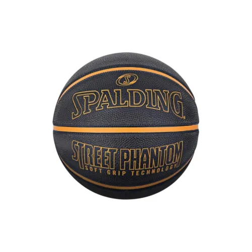 SPALDING Rubber Basketball Black Green Size 7 Training Unisex