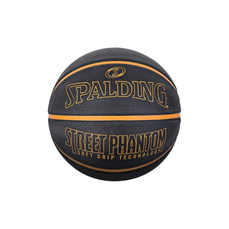 SPALDING Rubber Basketball Black Green Size 7 Training Unisex-0