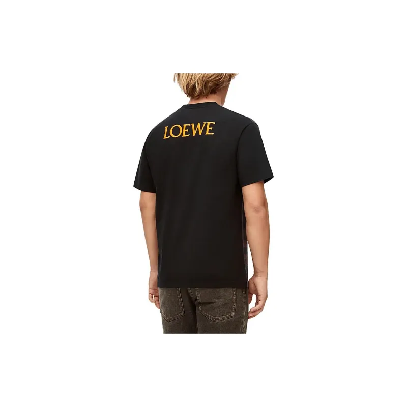 LOEWE x HAERDEYIDONGCHENGBAO LIANMINGKUAN LOEWE X Howl's Moving Castle T-Shirt Unisex Multicolor-5