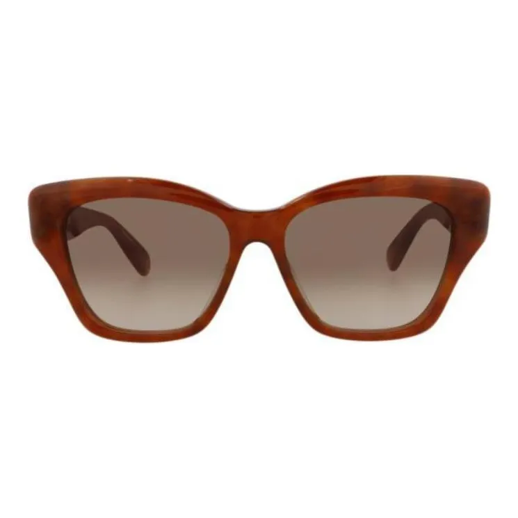 POMELLATO Subject To Official Website Square Sunglasses Unisex Brown-1