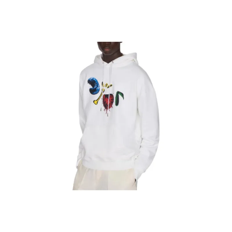 Christian DIOR Pre Owned X Cactus Jack 2010s Cotton Hoodie-4
