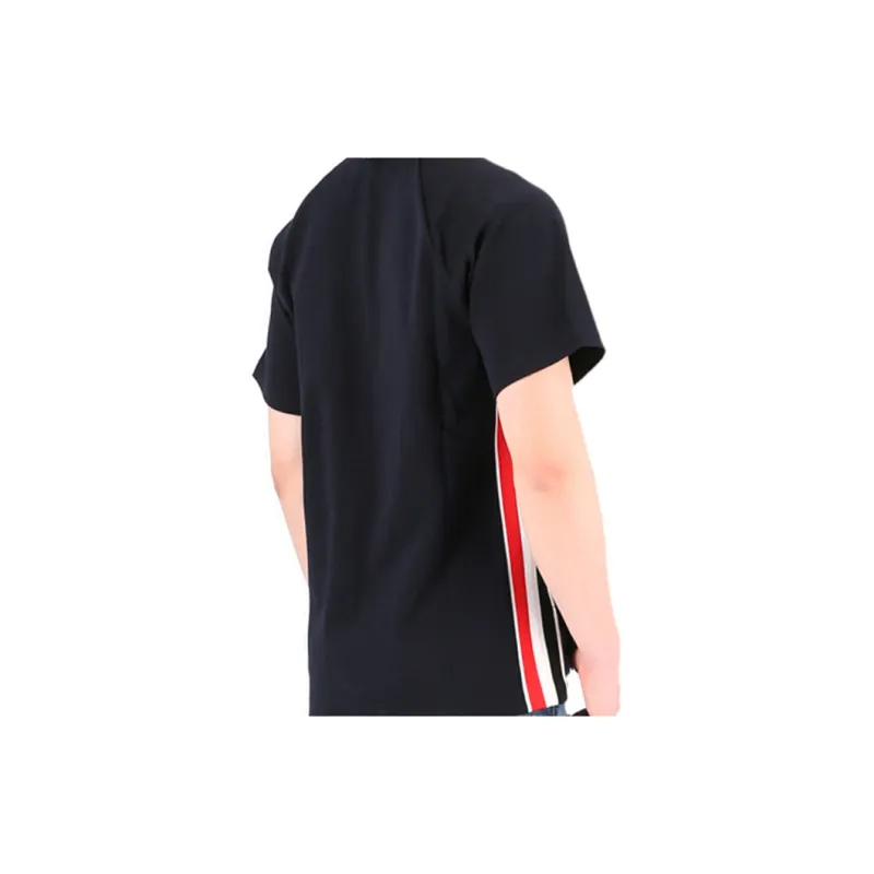 THOM BROWNE T Shirts Men Marine Blue-5