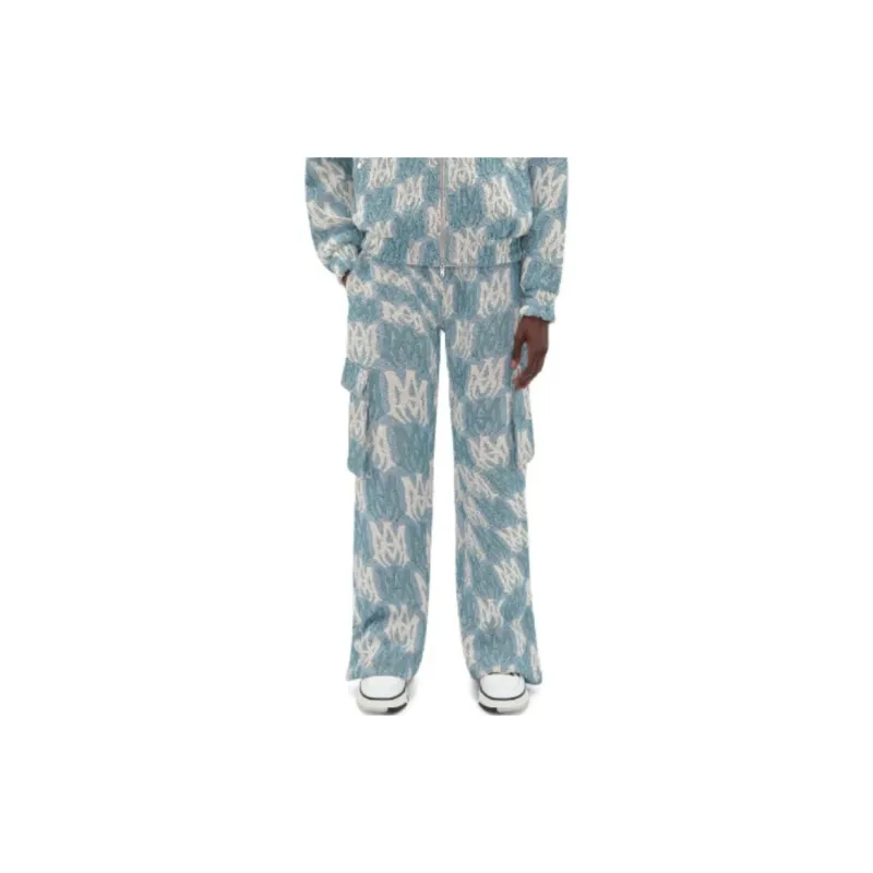 AMIRI Tapestry Cargo Flare Pants-1