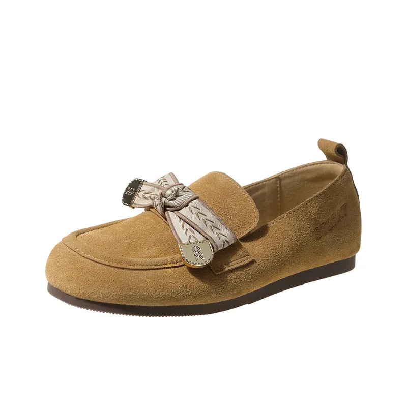 ST&SAT Loafers Women's Brown/Red Brown/Khaki/Khaki Gray-1