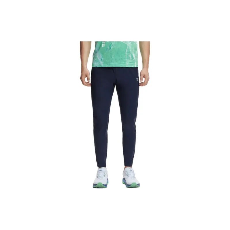 FILA Knitted Sweatpants Men RD Royal Blue-6
