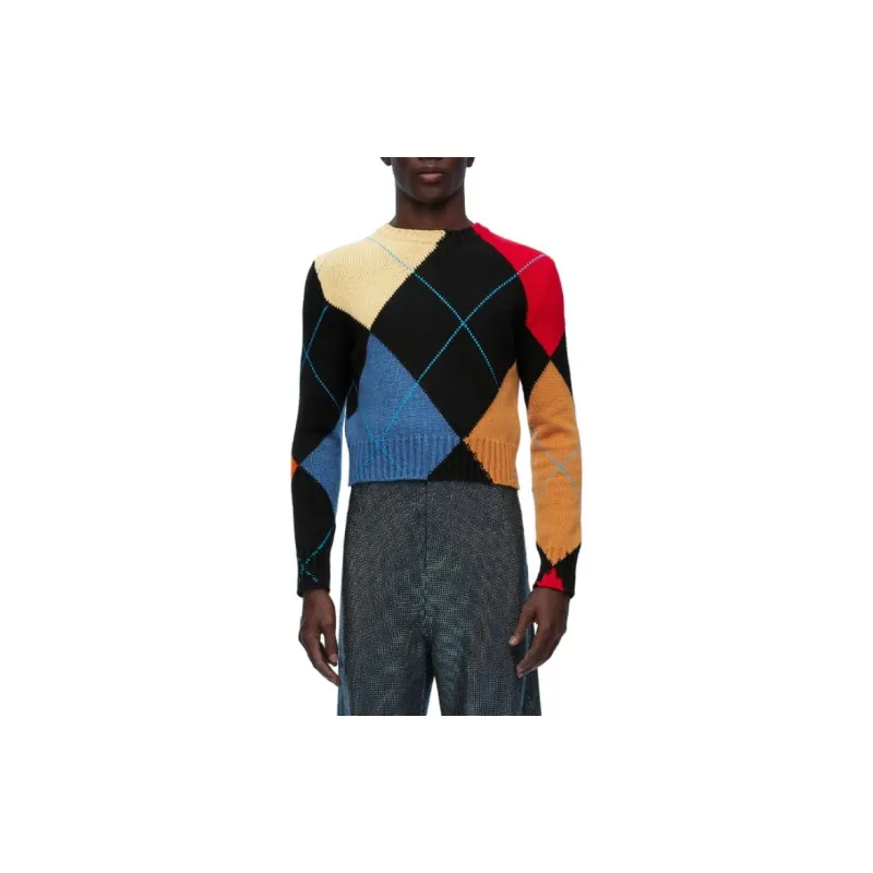 LOEWE SS24 Sweater Men's Multicolor-1