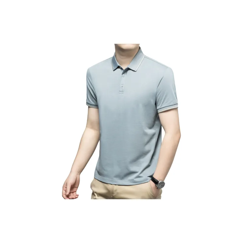 H YXIANG Polo Shirts Men-21