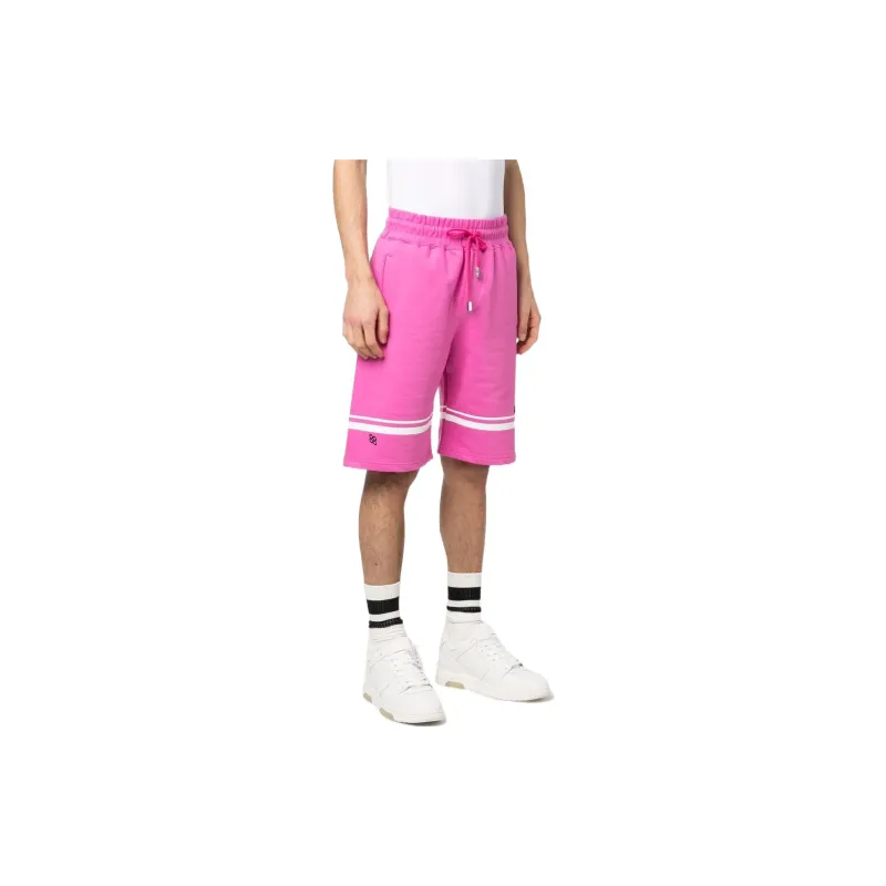 GCDS Sports Shorts Men Fuchsia-3