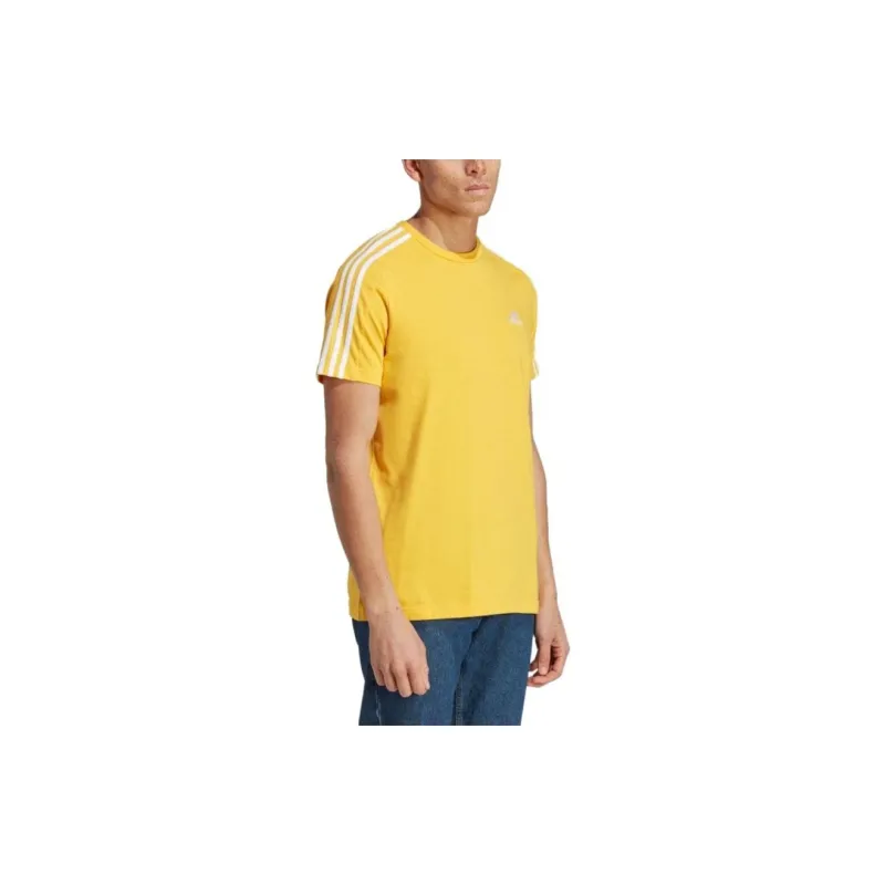 Adidas Essential T-Shirts Men Yellow-3