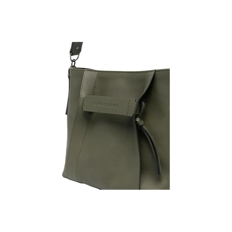 LONGCHAMP Small 3D Leather Crossbody Bag-4