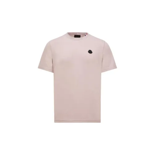 Moncler T-Shirts Men Light Pink