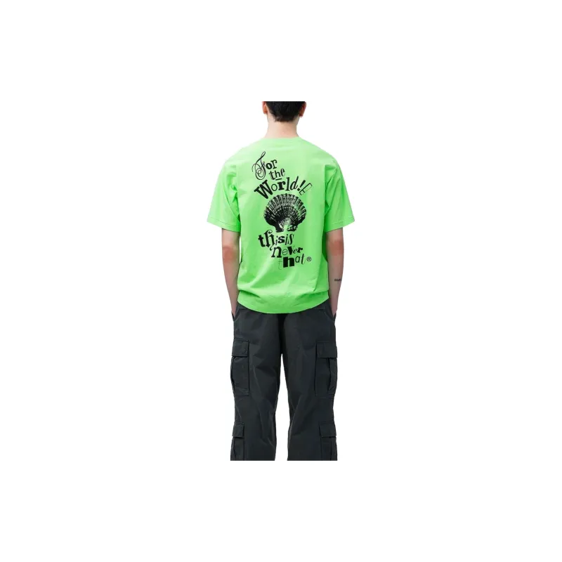 Thisisneverthat SS24 T Shirt Unisex Light Green-2