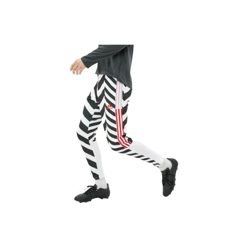 Adidas Knitted Sports Pants Men's White-2