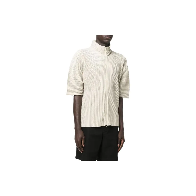 Homme Plissé Issey Miyake FW22 Knitwear Men's Ecru-3