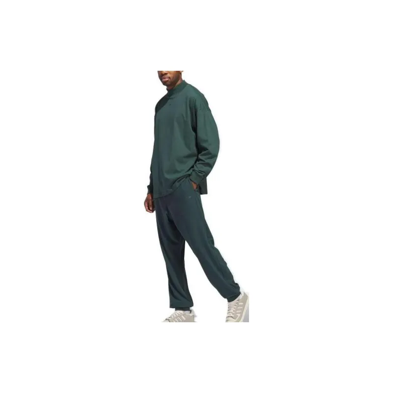Adidas Knitted Sweatpants Unisex Mineral Green-2