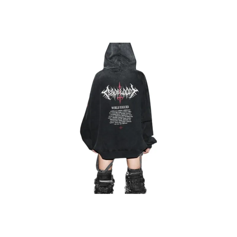 BADBLOOD SS24 Sweatshirt Unisex Black-2