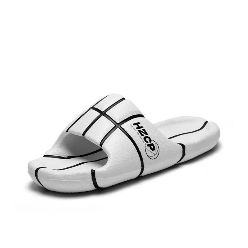 Ballspark x HZCP EVA Slip Resistant Basketball Trendy Casual Slippers Unisex Panda Color/White Black-1