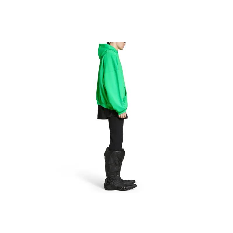 Balenciaga FW23 Sweatshirt Loose Fit Unisex Green-4