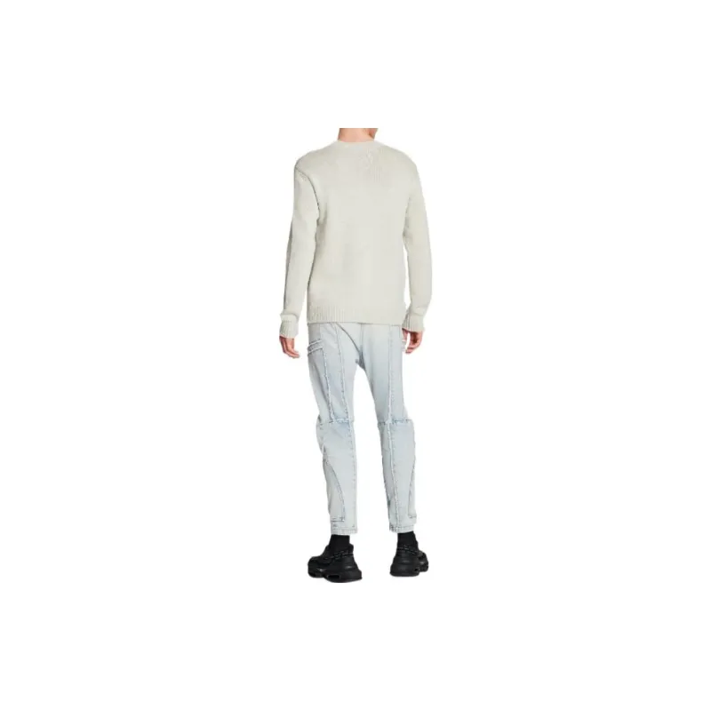 BALMAIN Sweaters Men Gray-1