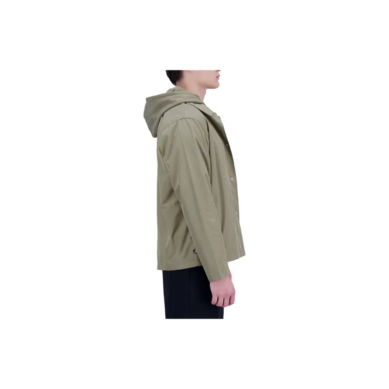 New Balance Jackets Men Olive Green-5