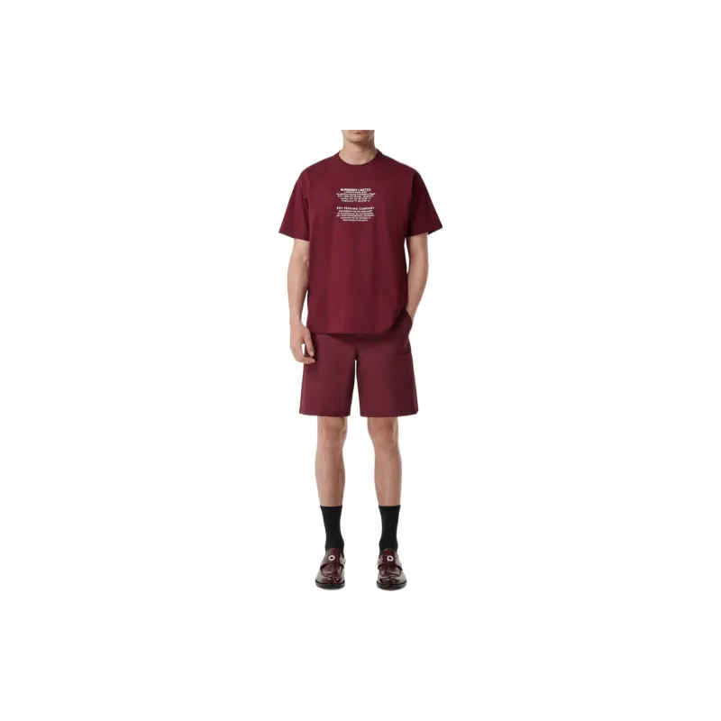 Burberry Coordinates Print Cotton T shirt-1