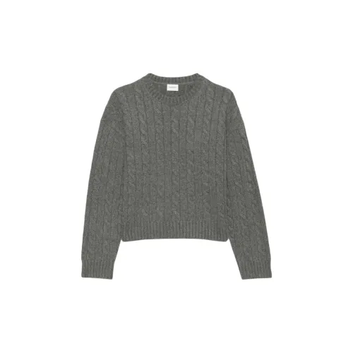 ARITZIA Sweaters Women's Heather Charcoal/Stone Phoebe Zhennan Charcoal