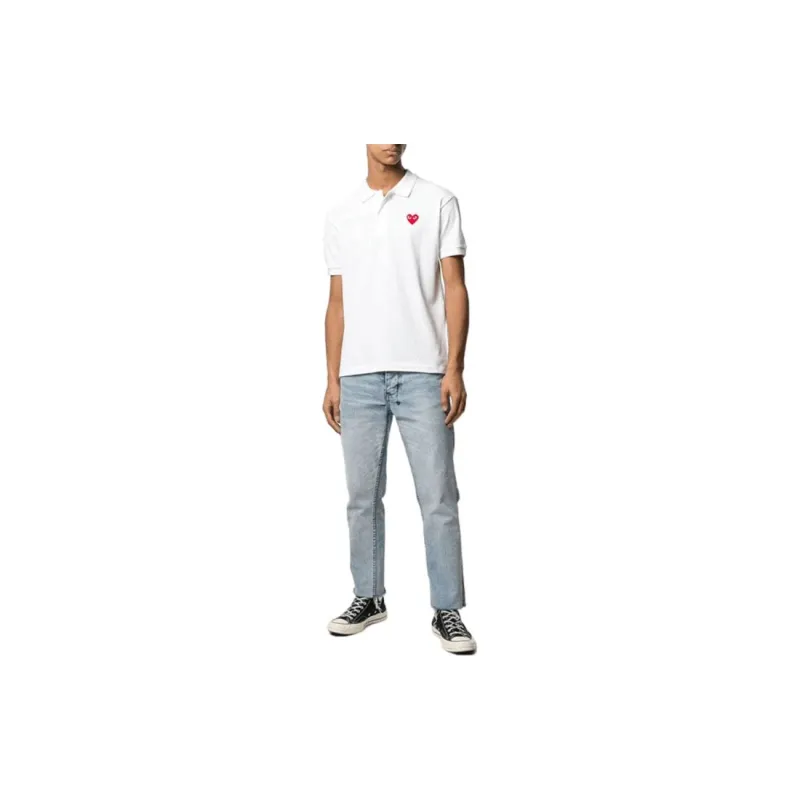 CDG Play Polo Shirts Men-3
