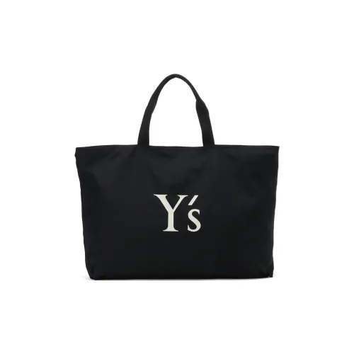 Yohji Yamamoto Nylon Tote Bag Shopping Bag Handbag Regular Unisex Black