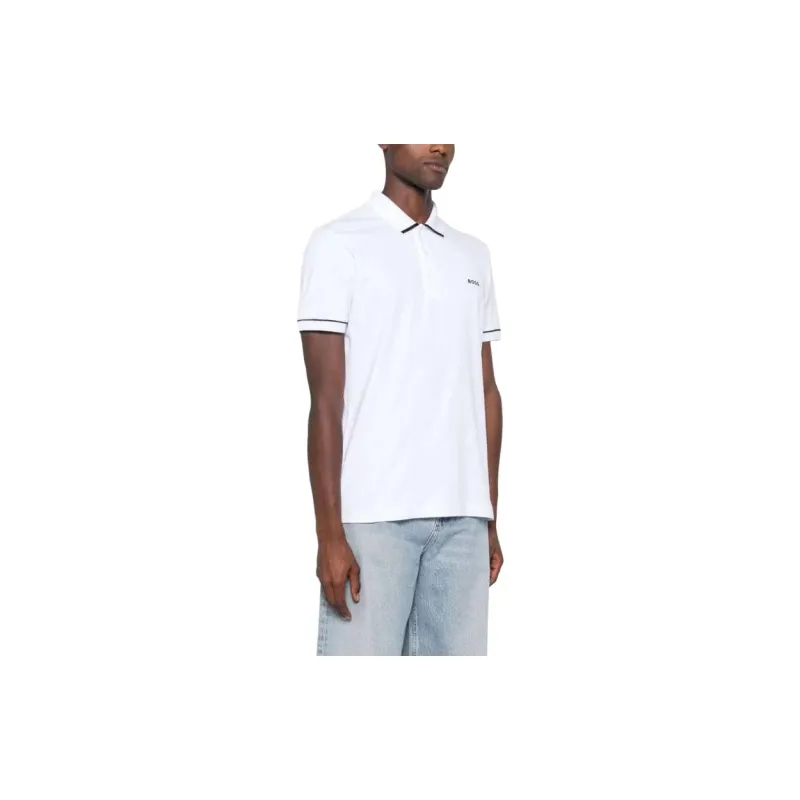 HUGO BOSS Raised logo Polo Shirt-3