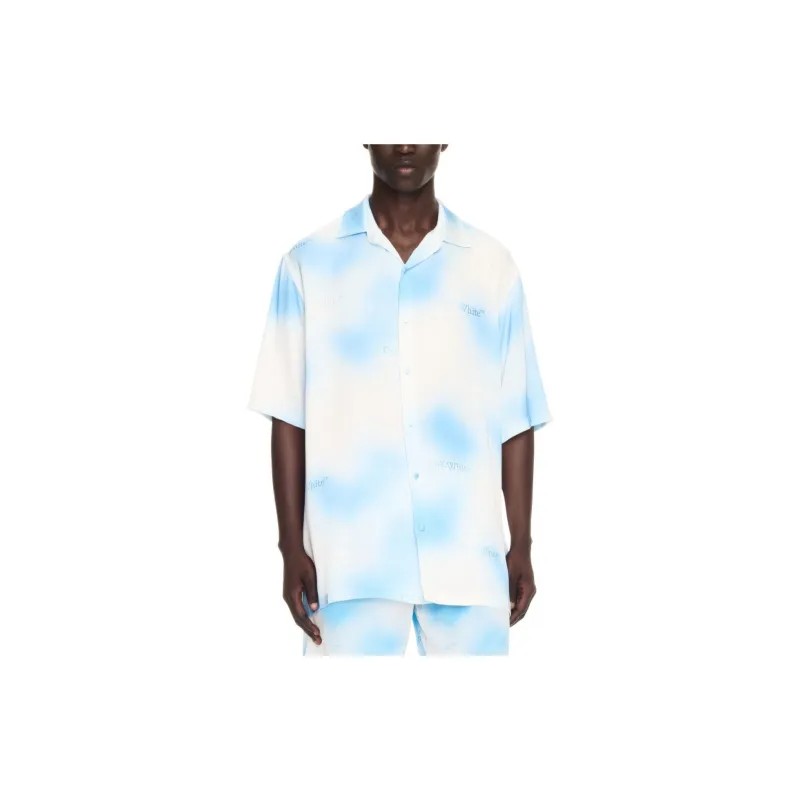 OFF-WHITE Gradient Bowling Shirt-1