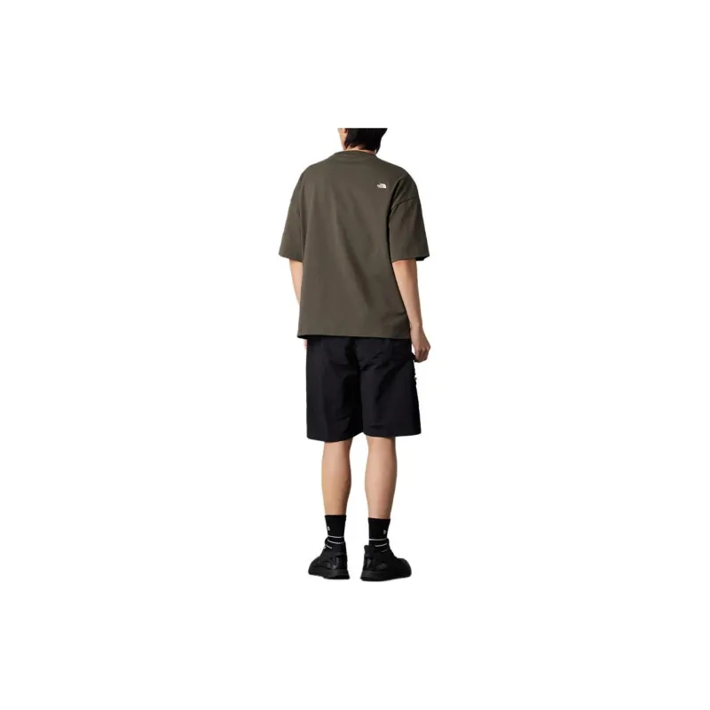 THE NORTH FACE UE Series T-Shirt Men's Gray Umber Green-2