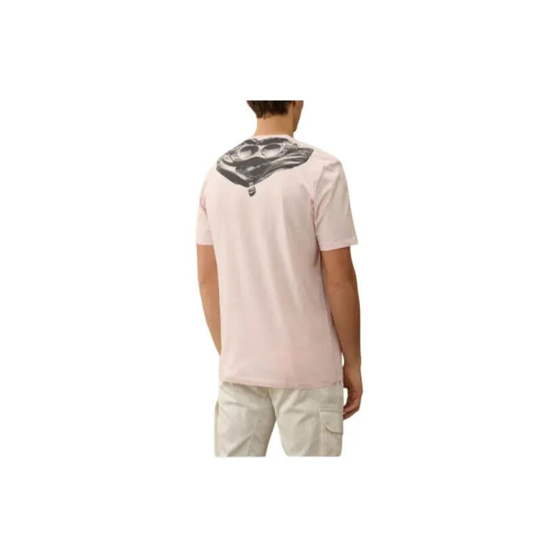 C.P.Company T Shirt Men's Light Pink-2