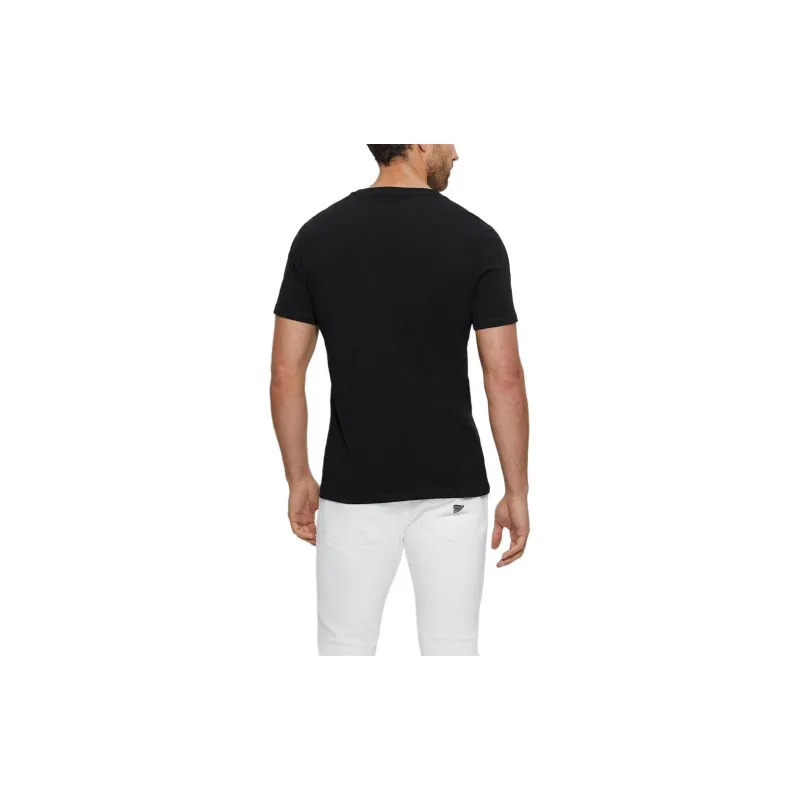GUESS T Shirts Men Black-2