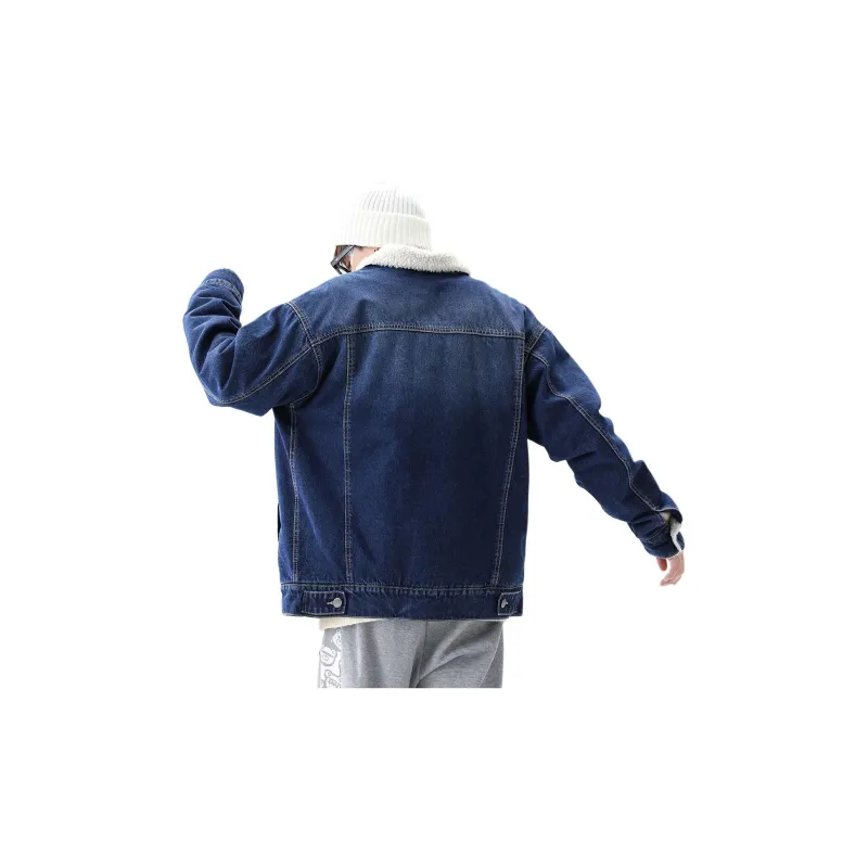 Jean West Denim Jacket Men's Blue-1