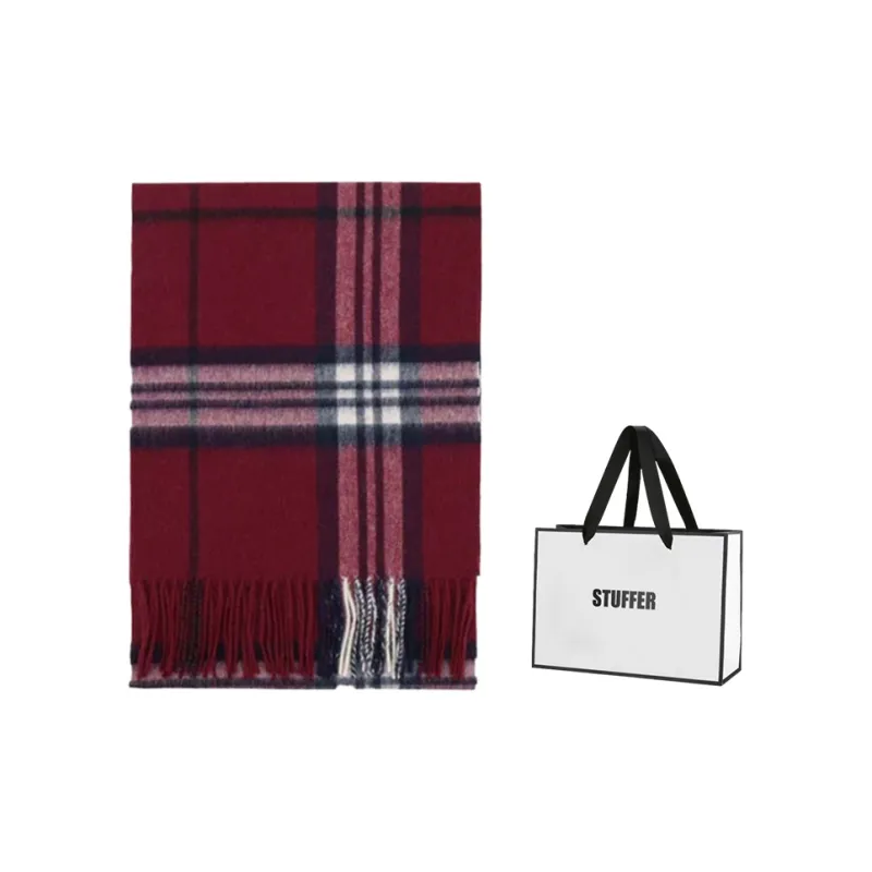 STUFFER 100% Pure Wool Knit Scarves Unisex-34