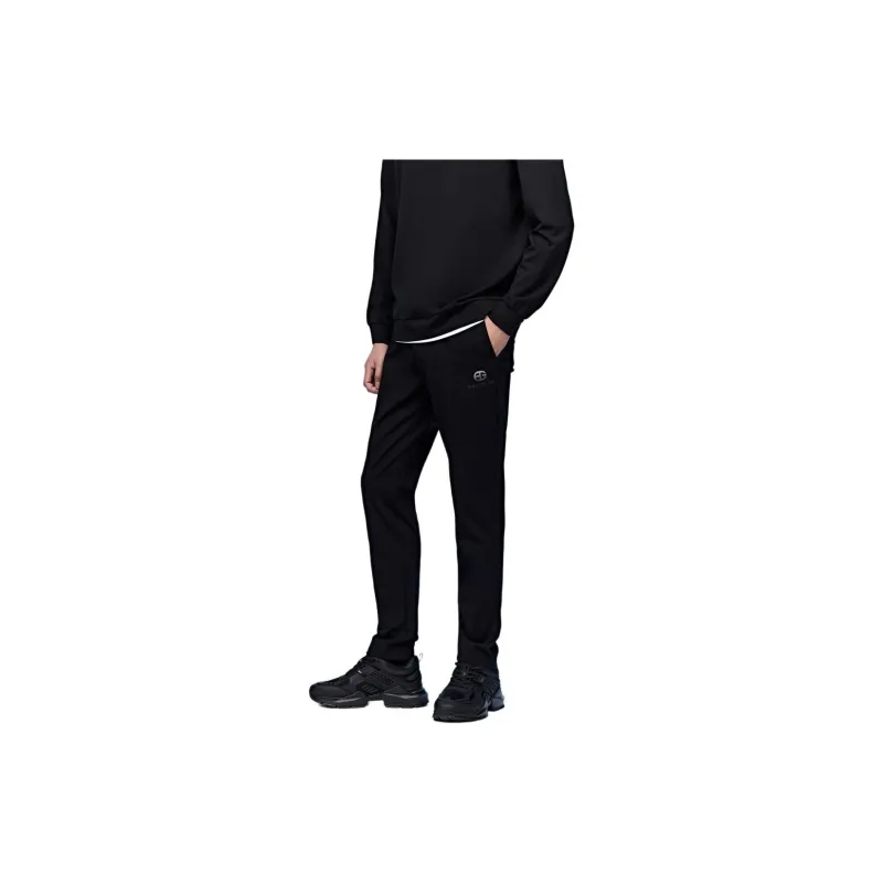 Biyin Leufen Casual Pants Men's Black-1