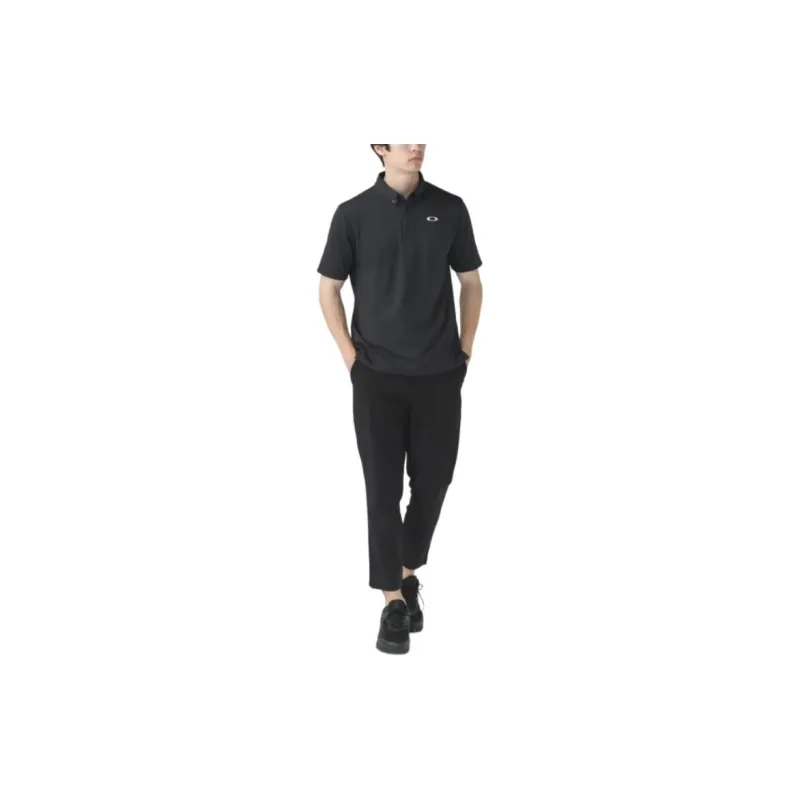 Oakley Polo Shirts Men Black-5